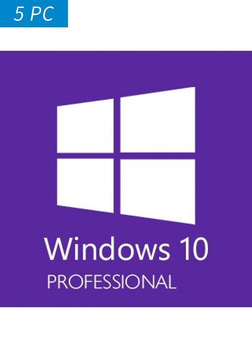 Windows 10 Pro--5PC 